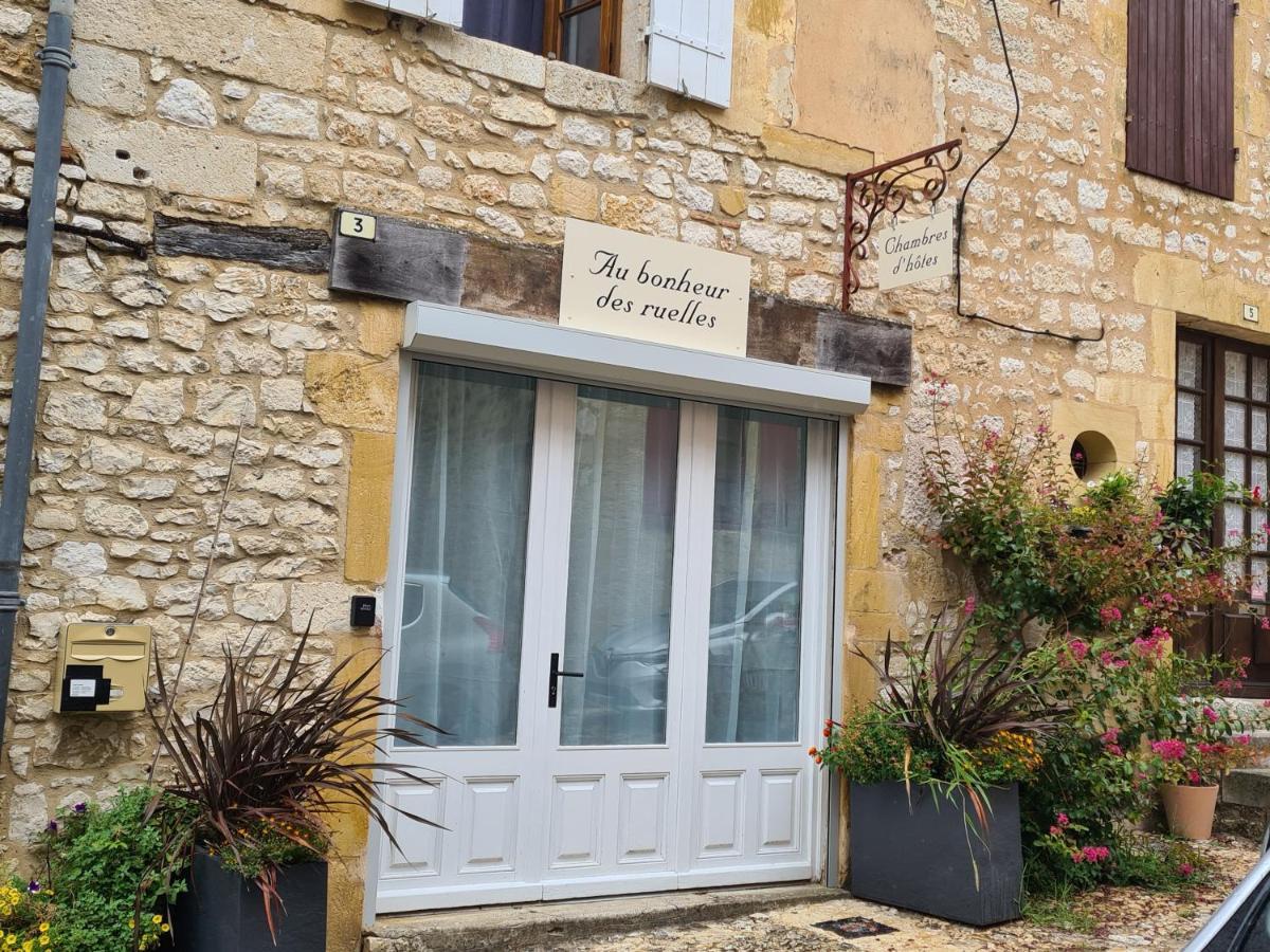 Au Bonheur Des Ruelles Panzió Monpazier Kültér fotó